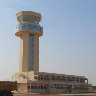 Tour de contrôle et bloc technique de l'aéroport - Bobo-Dioulasso -